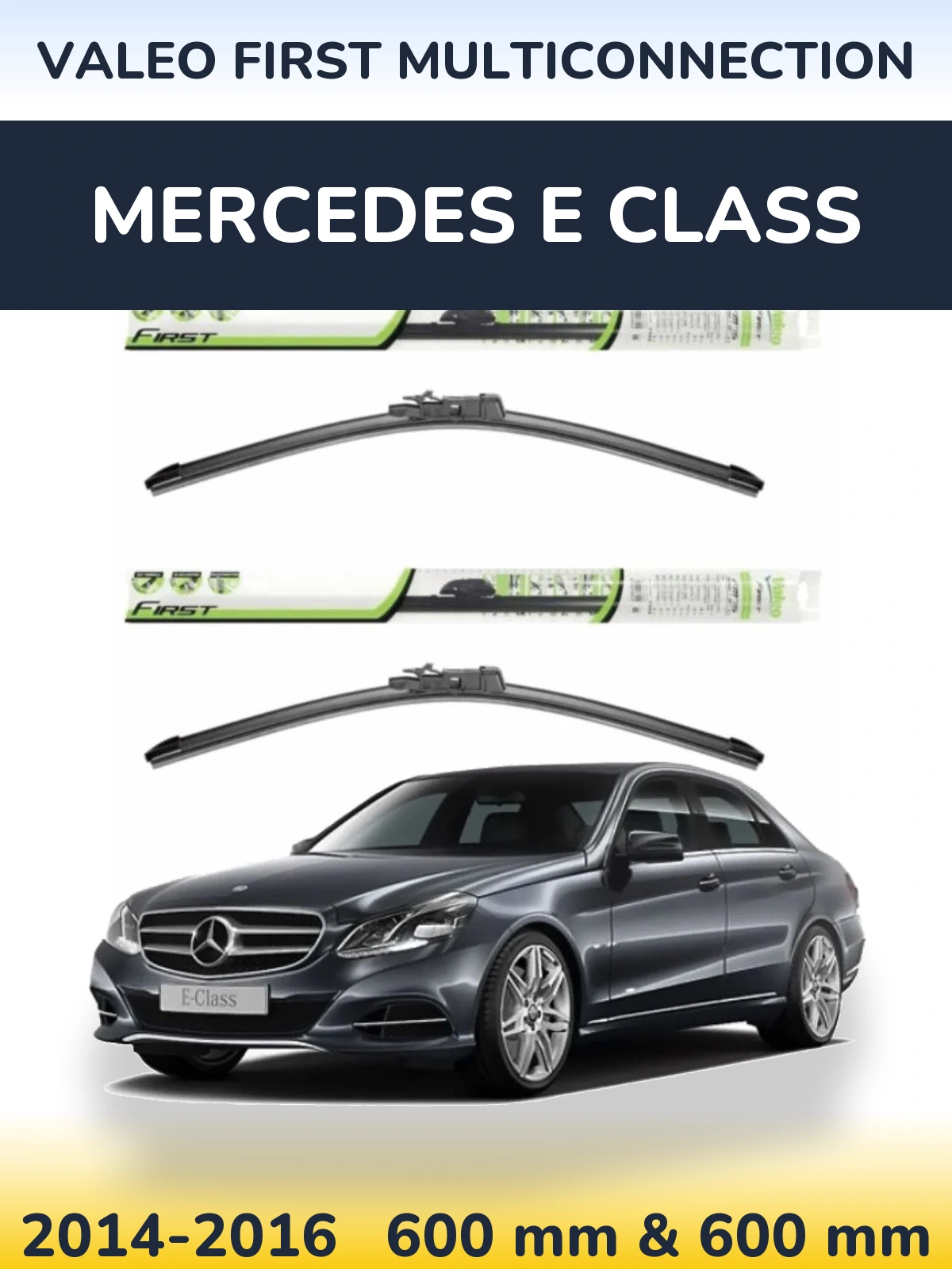 Torkarblad Valeo First MultiConnection för Mercedes E Class