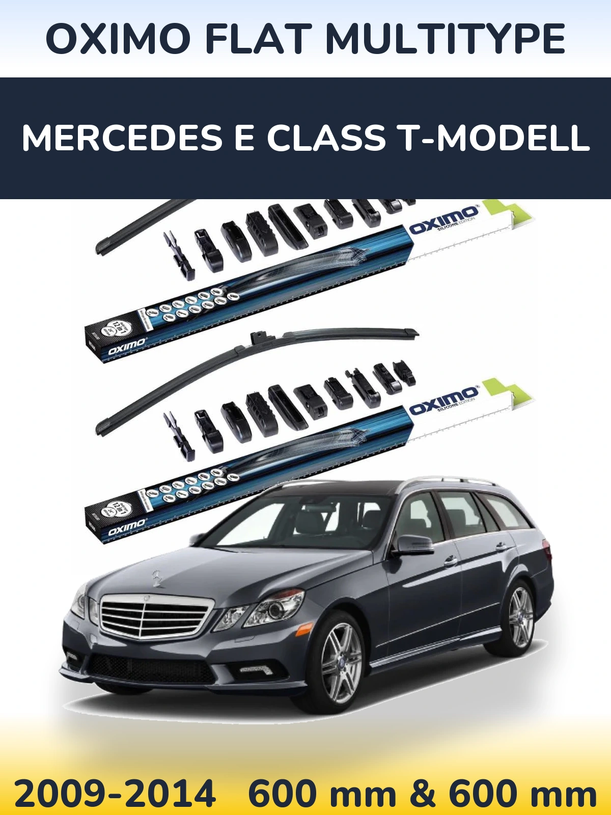 Torkarblad Oximo Flat MultiType för Mercedes E Class T-Modelll