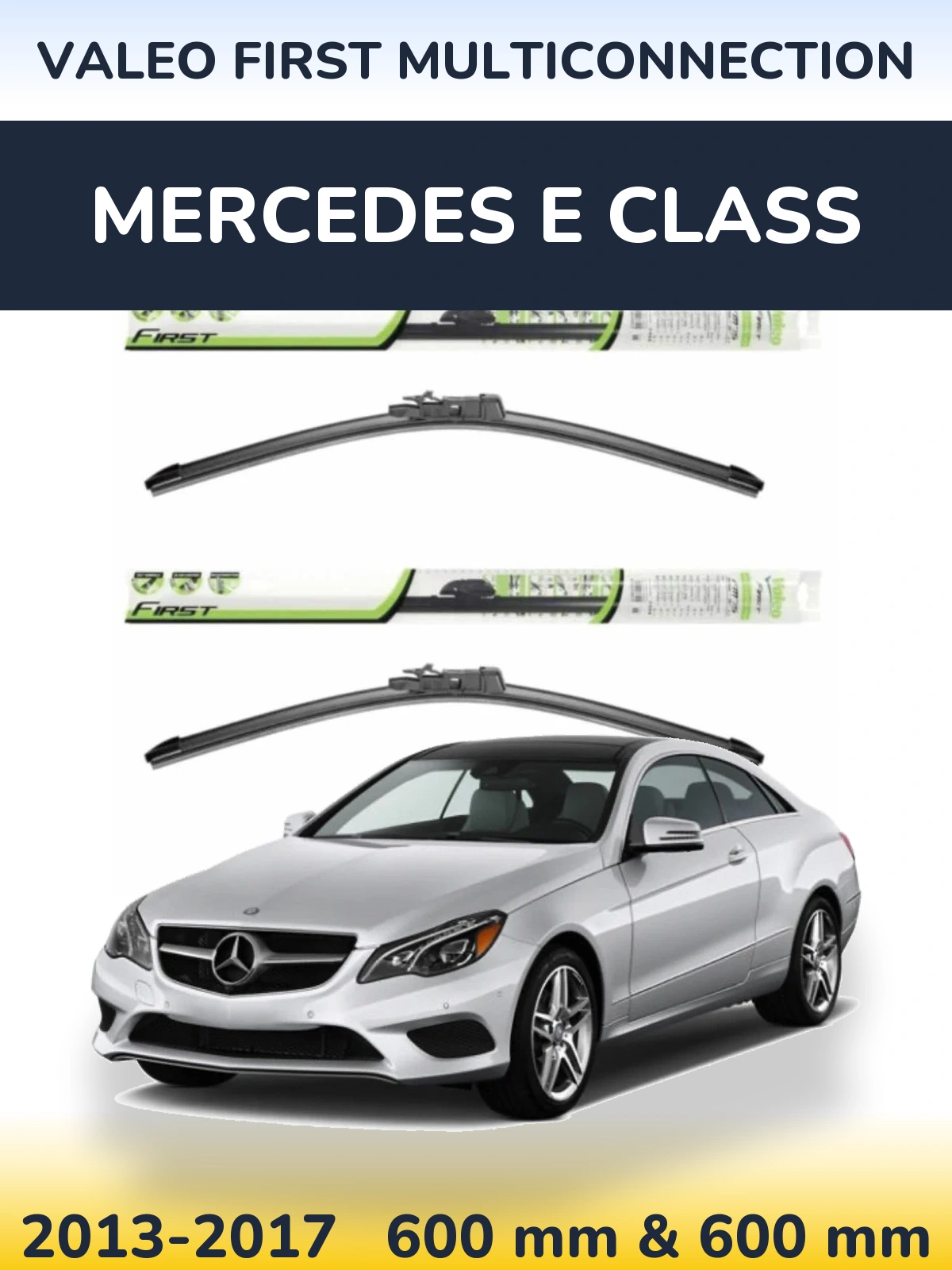 Torkarblad Valeo First MultiConnection för Mercedes E Class