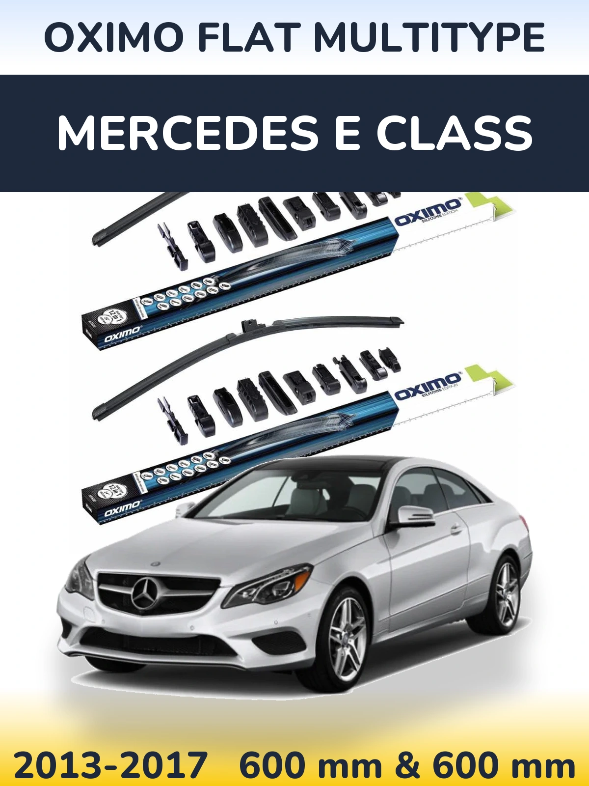 Torkarblad Oximo Flat MultiType för Mercedes E Class