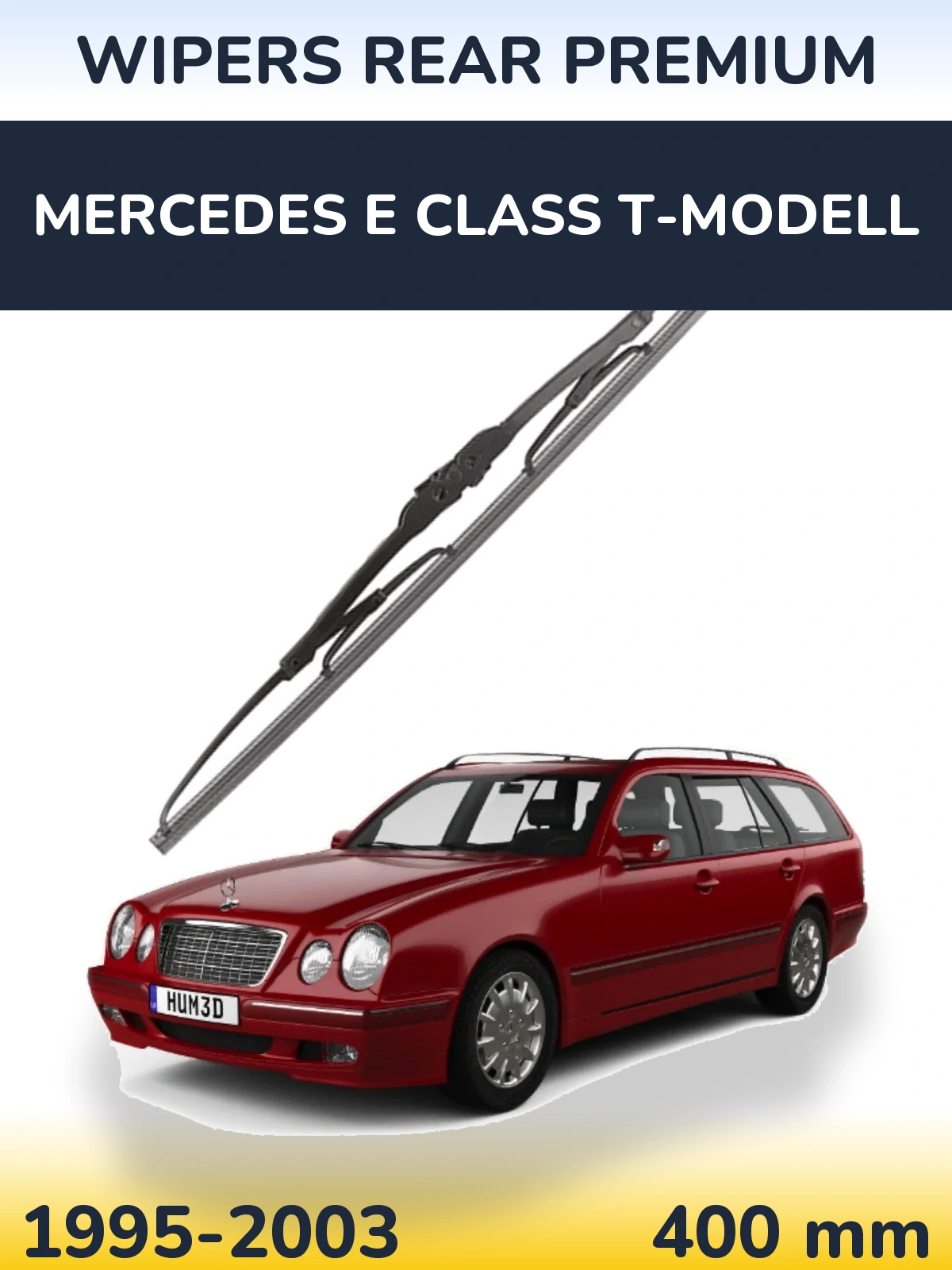 Torkarblad WIPERS REAR PREMIUM för Mercedes E Class T-Modelll
