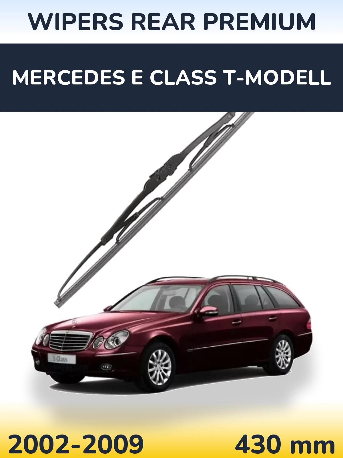 Torkarblad WIPERS REAR PREMIUM för Mercedes E Class T-Modelll