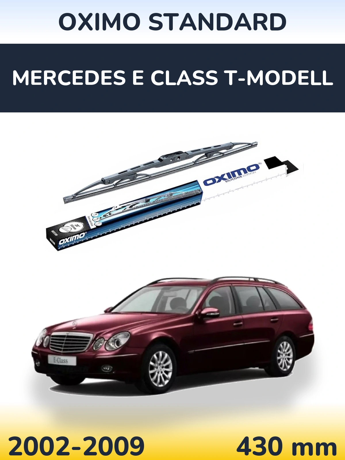Задний дворник Oximo Standard 425 мм для Mercedes E Class T-Модельl 2002-2009