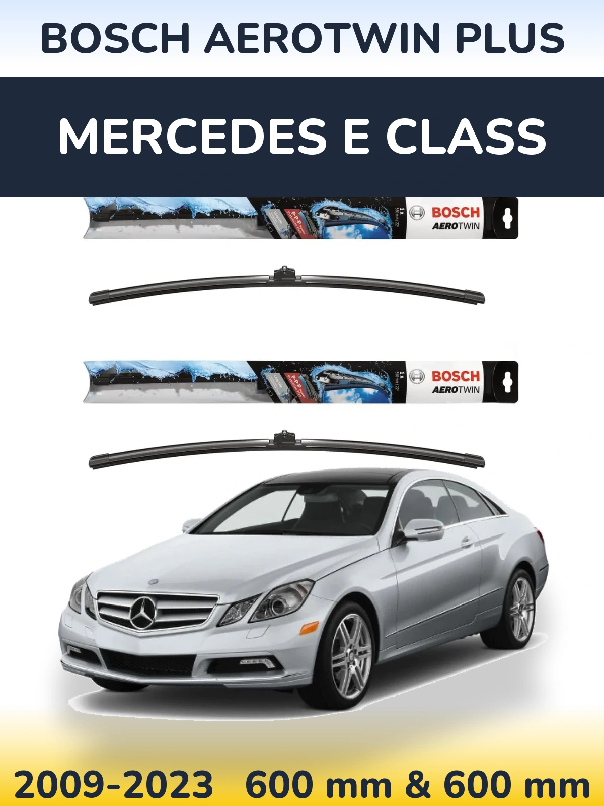 Torkarblad BOSCH AeroTwin Plus för Mercedes E Class