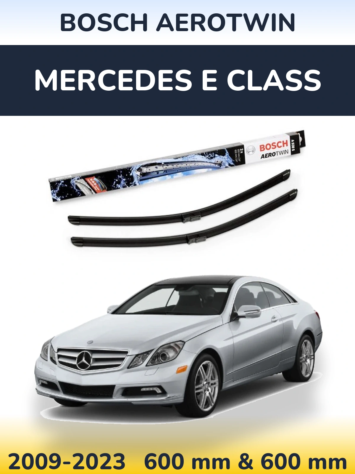 Torkarblad BOSCH AeroTwin för Mercedes E Class
