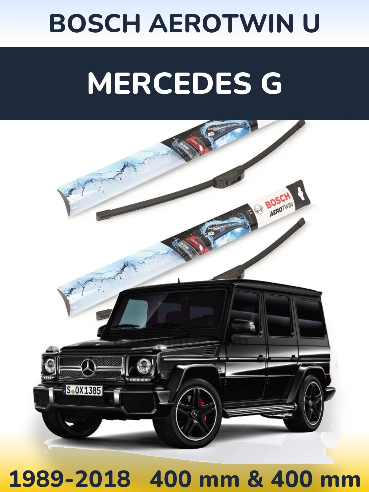 Torkarblad BOSCH AeroTwin U för Mercedes G
