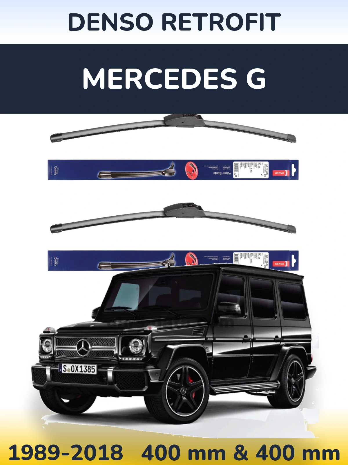 Torkarblad Denso Retrofit för Mercedes G