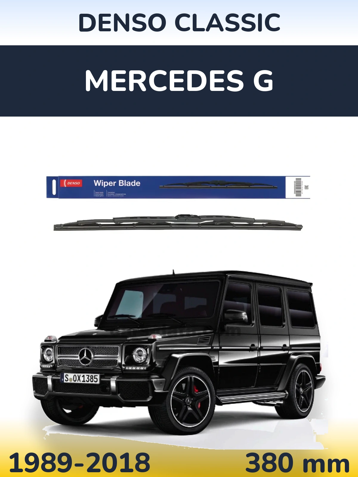 Torkarblad Denso Classic för Mercedes G