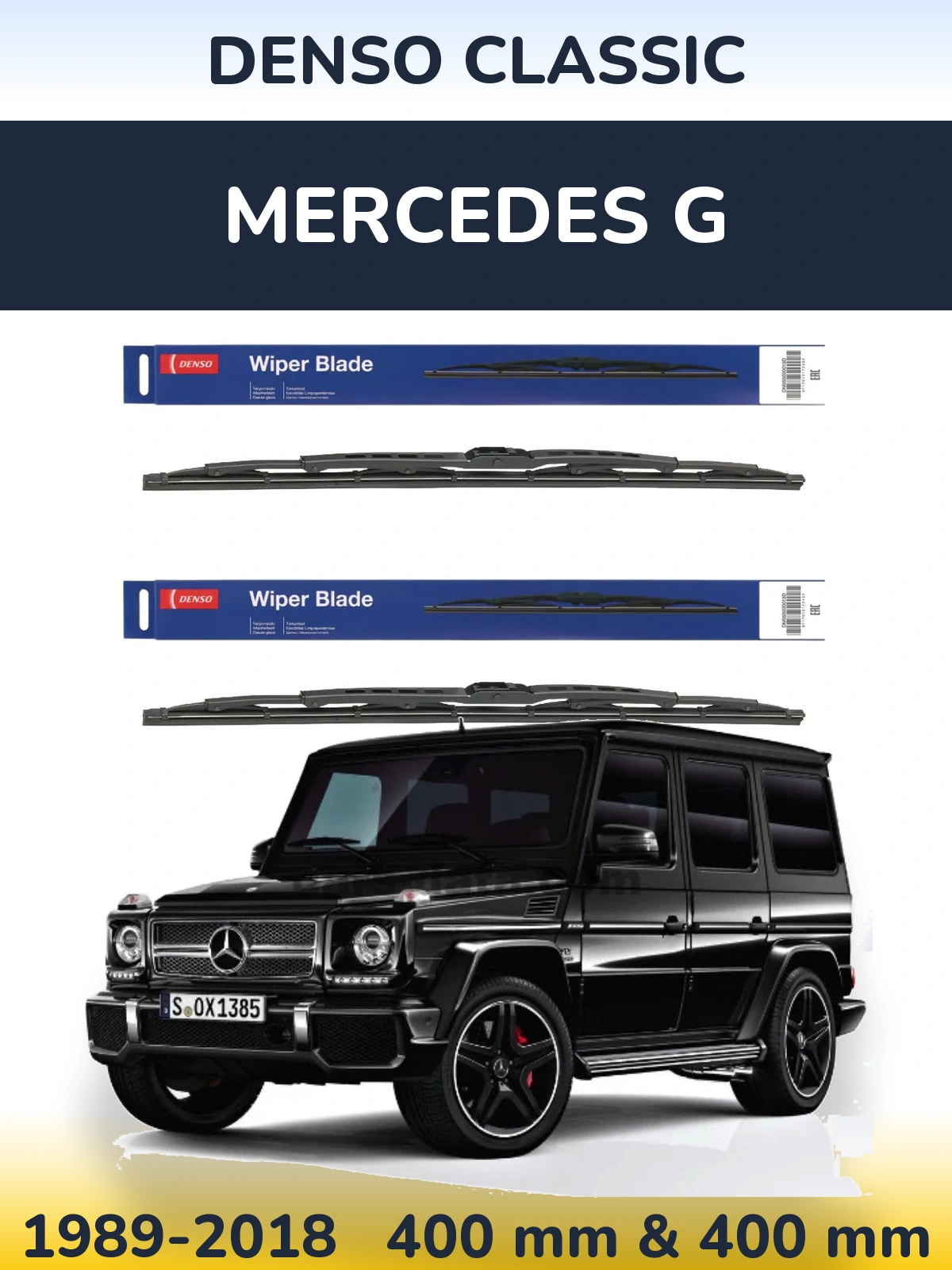Torkarblad Denso Classic för Mercedes G