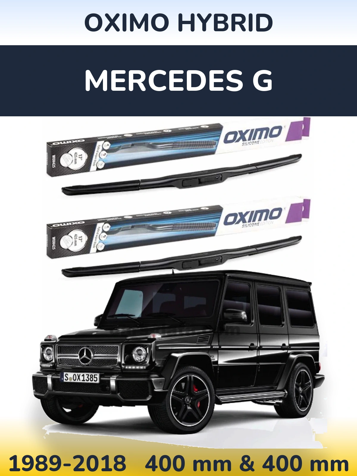 Torkarblad Oximo Hybrid för Mercedes G