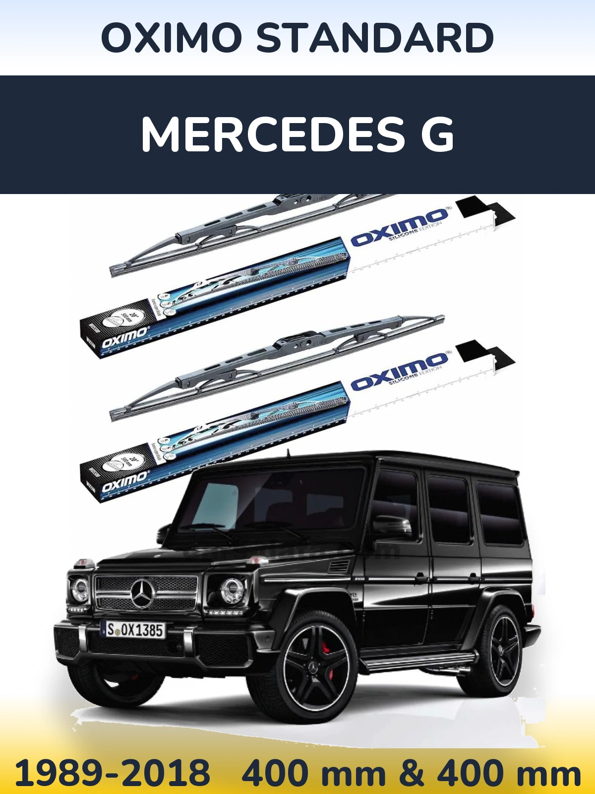 Torkarblad Oximo Standard för Mercedes G