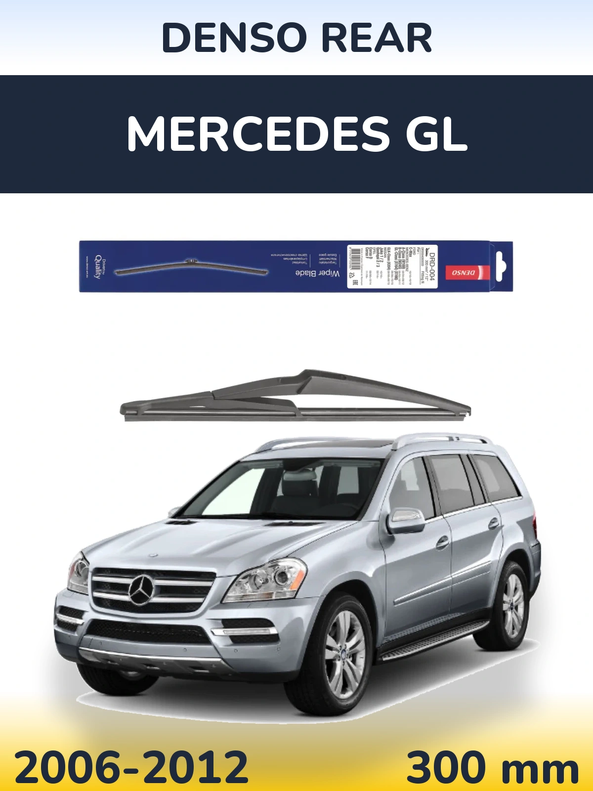 Torkarblad Denso Rear för Mercedes GL