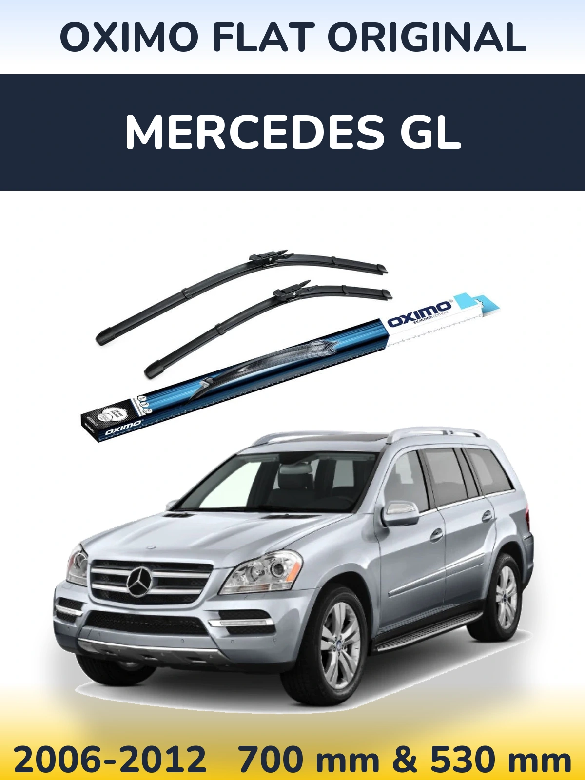 Torkarblad Oximo Flat Original för Mercedes GL