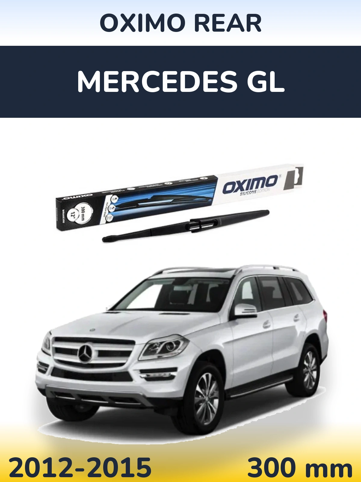 Torkarblad Oximo Rear för Mercedes GL