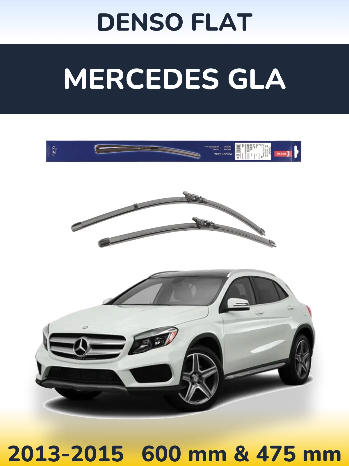 Torkarblad Denso Flat för Mercedes GLA