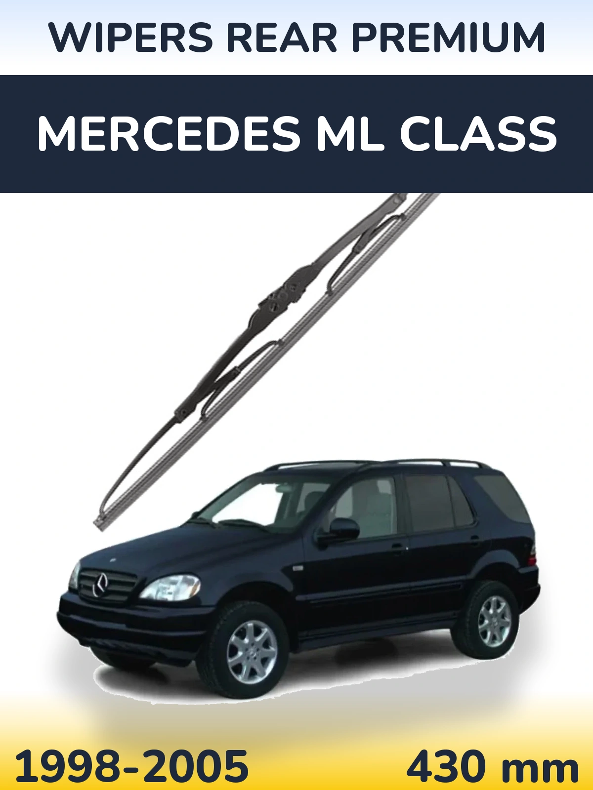 Torkarblad WIPERS REAR PREMIUM för Mercedes ML Class