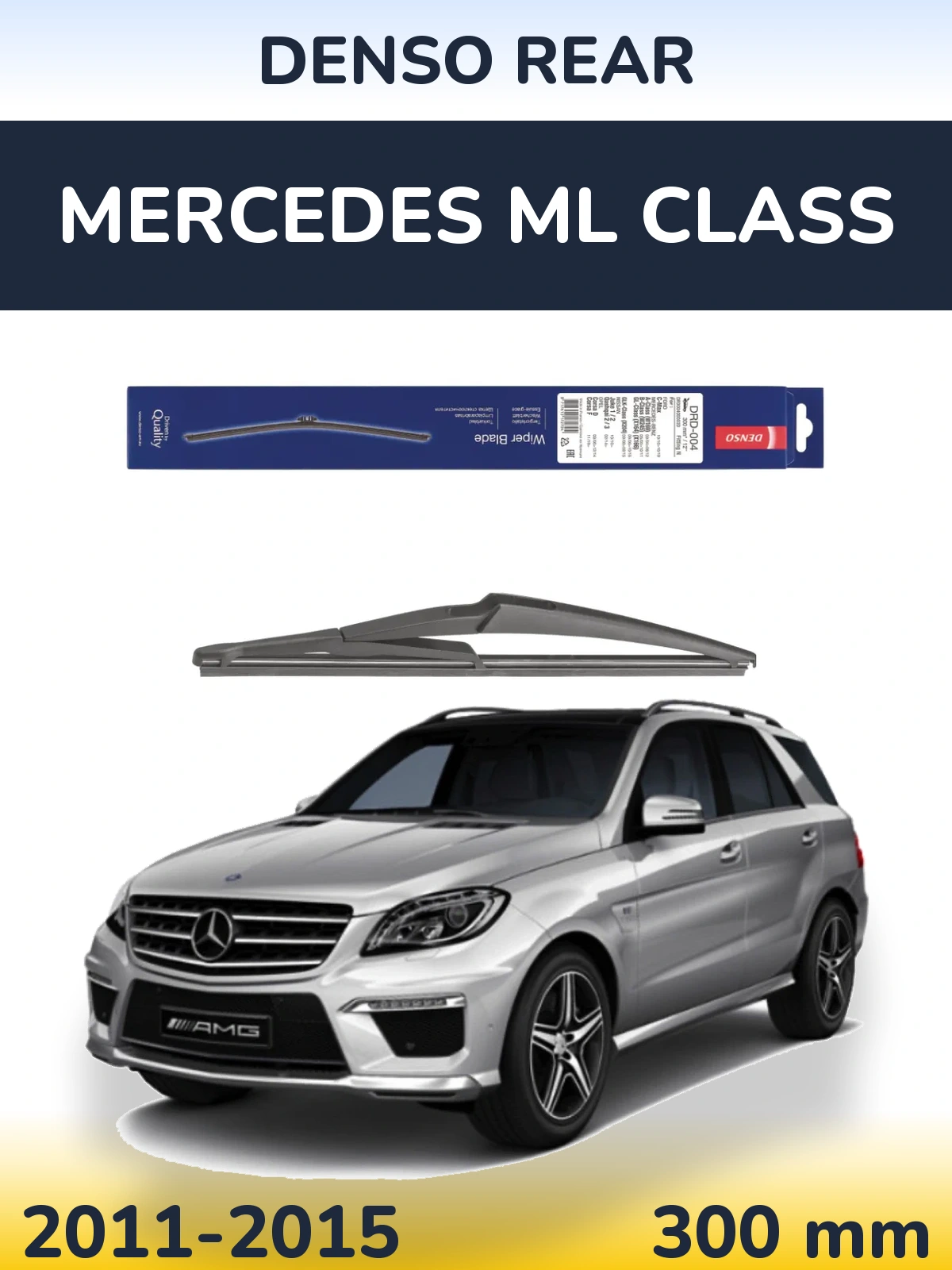 Torkarblad Denso Rear för Mercedes ML Class