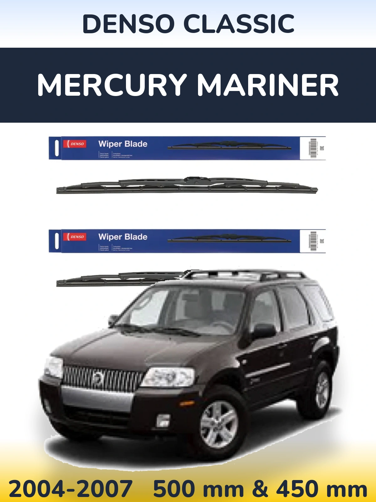 Torkarblad Denso Classic för Mercury Mariner