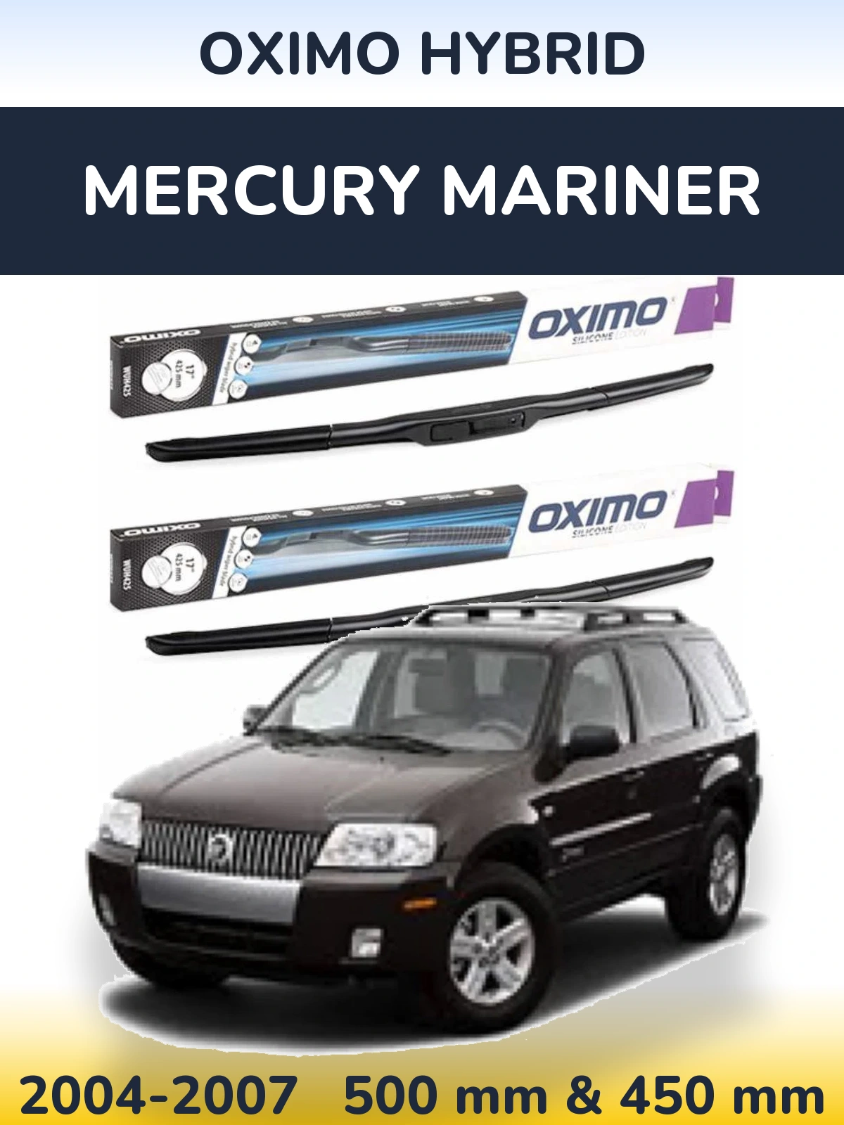 Torkarblad Oximo Hybrid för Mercury Mariner