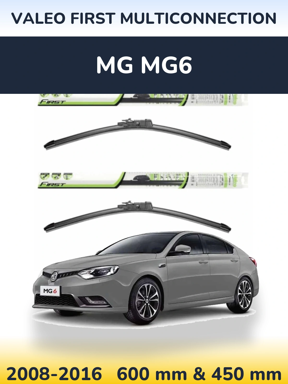 Torkarblad Valeo First MultiConnection för MG MG6