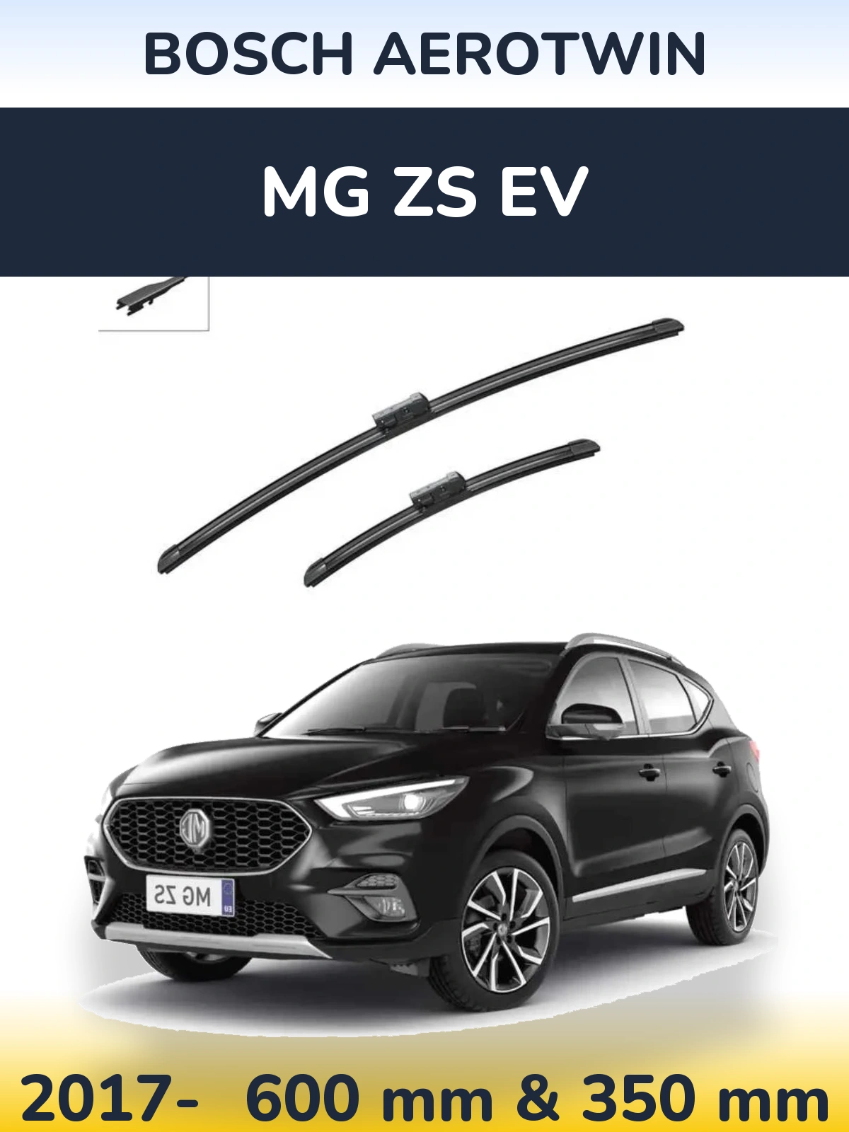 Torkarblad BOSCH AeroTwin för MG ZS EV