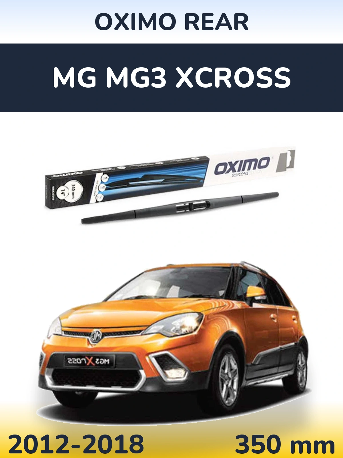 Torkarblad Oximo Rear för MG MG3 Xcross