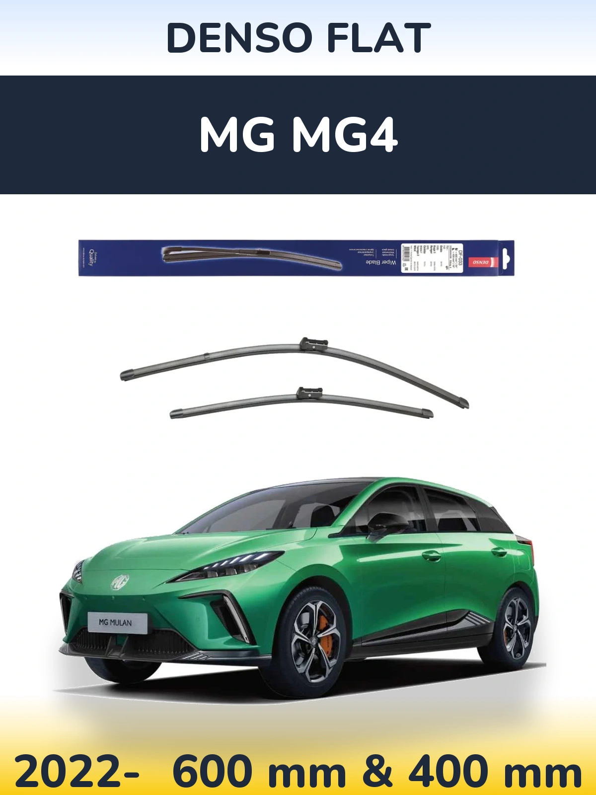Torkarblad Denso Flat för MG MG4