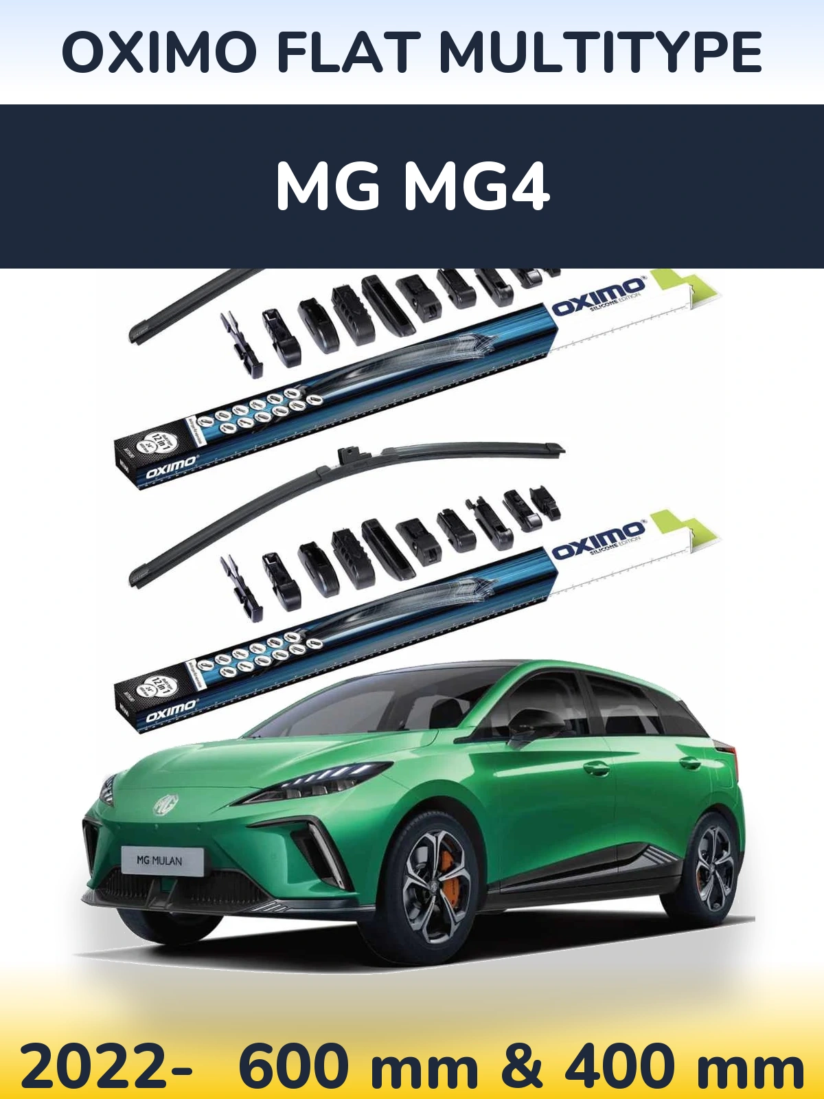 Torkarblad Oximo Flat MultiType för MG MG4