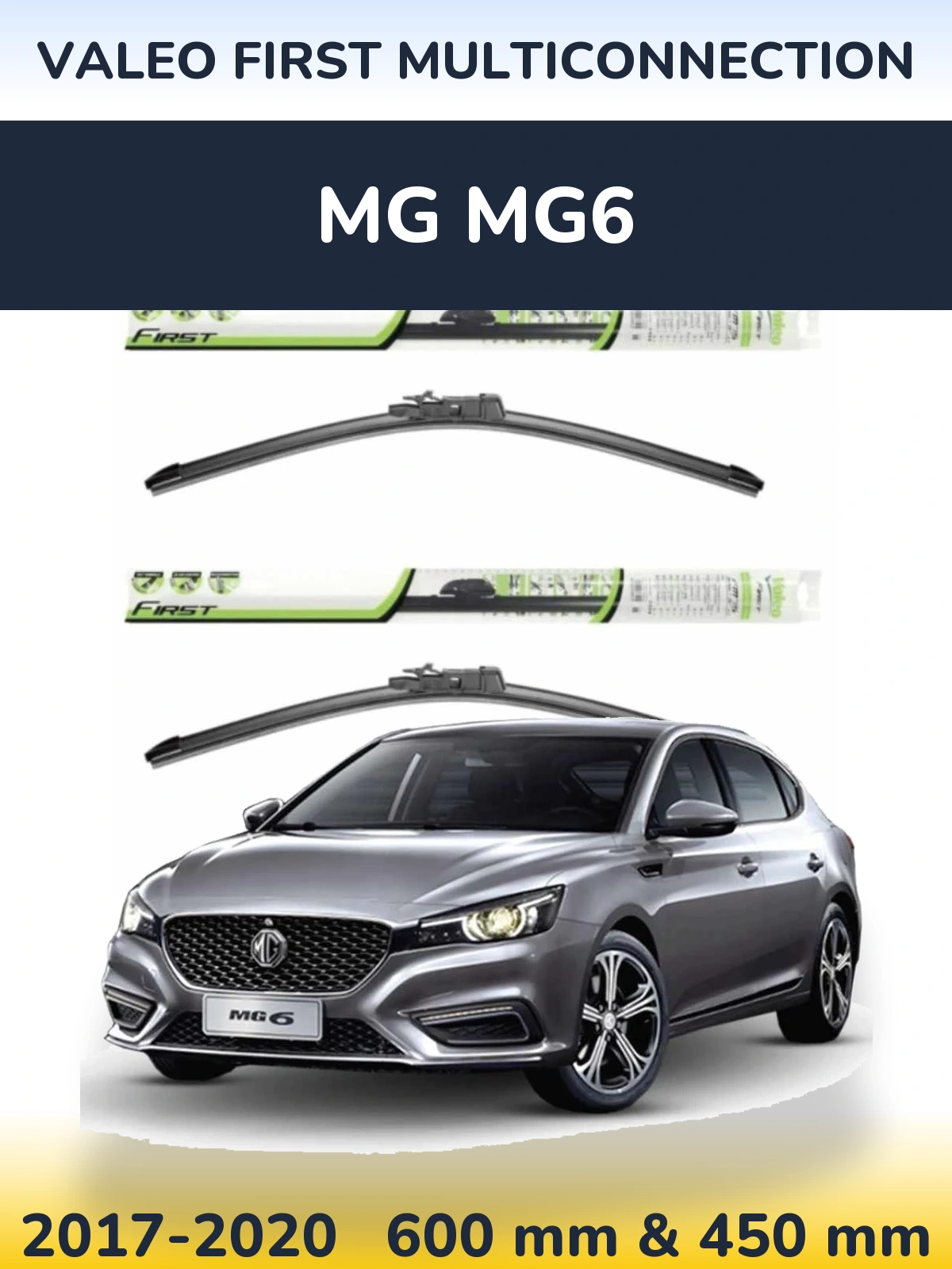 Torkarblad Valeo First MultiConnection för MG MG6