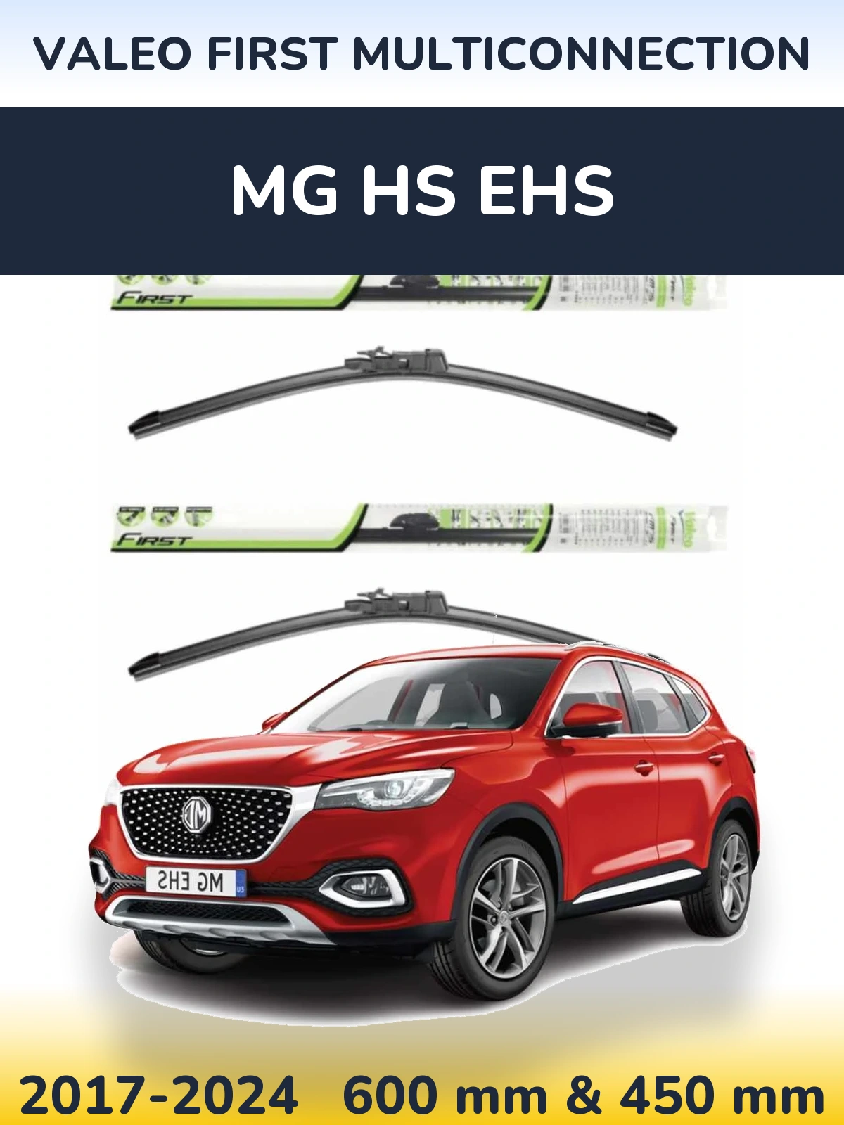 Torkarblad Valeo First MultiConnection för MG HS eHS