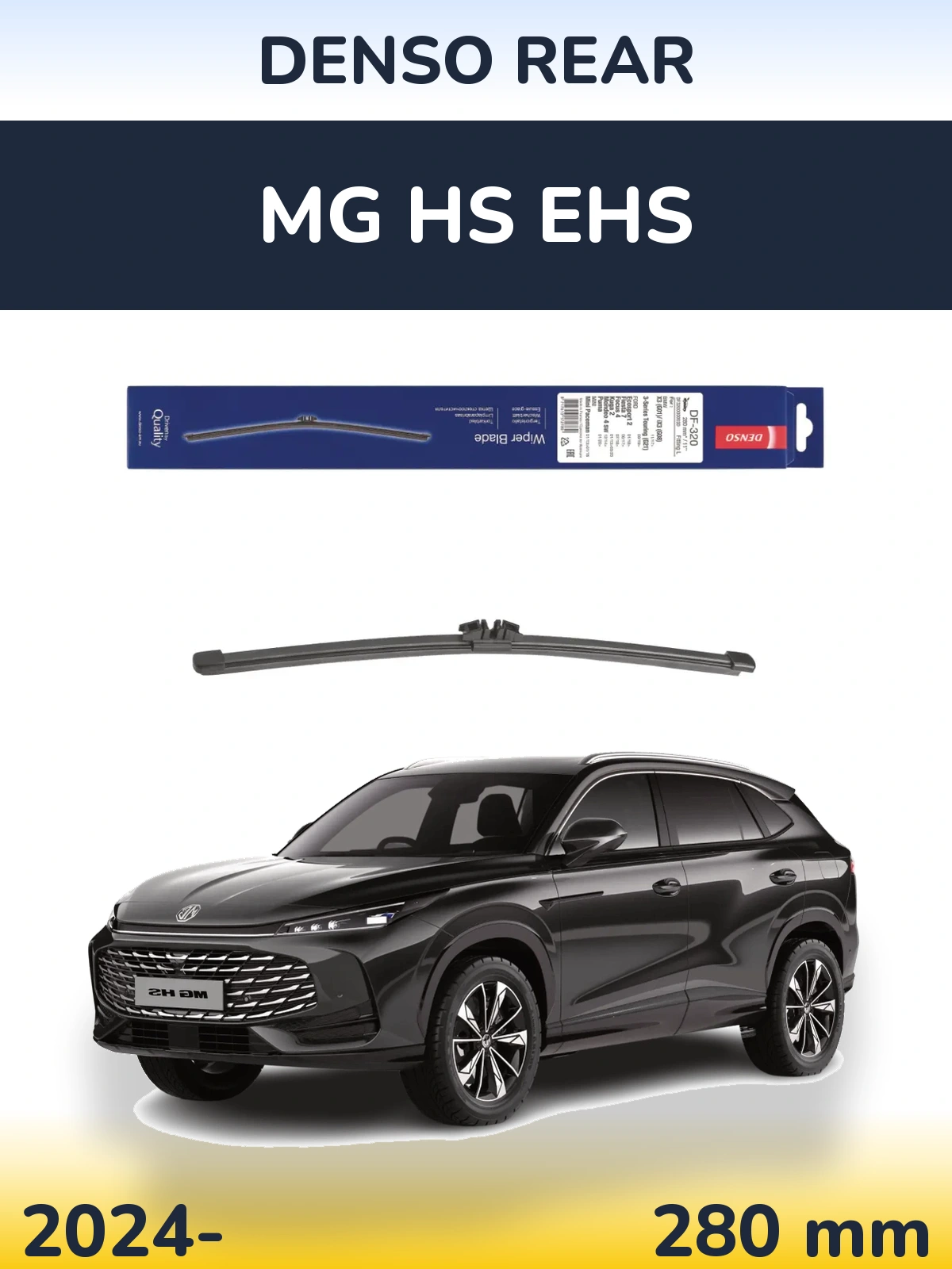Torkarblad Denso Rear för MG HS eHS