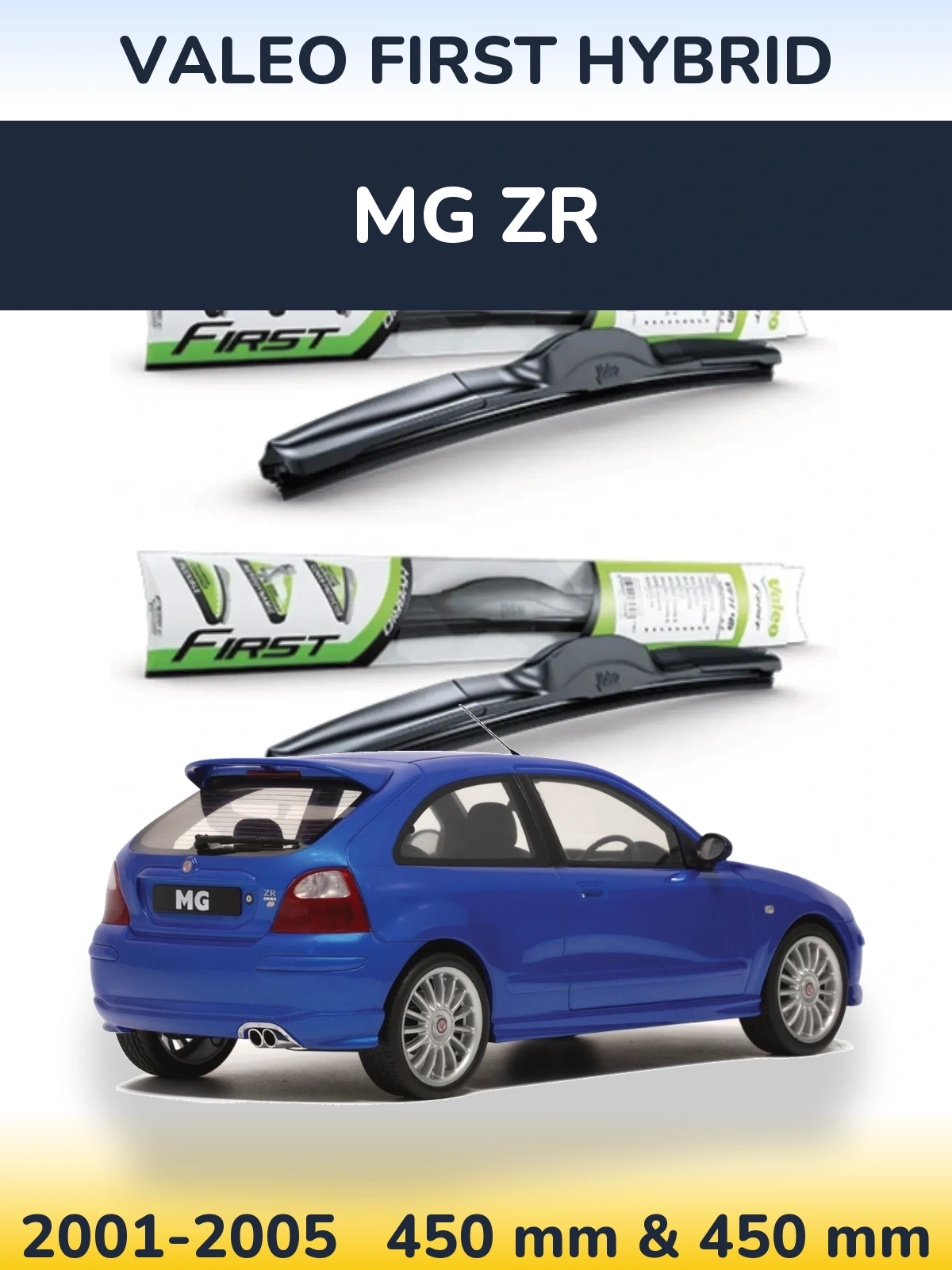 Torkarblad Valeo First Hybrid för MG ZR