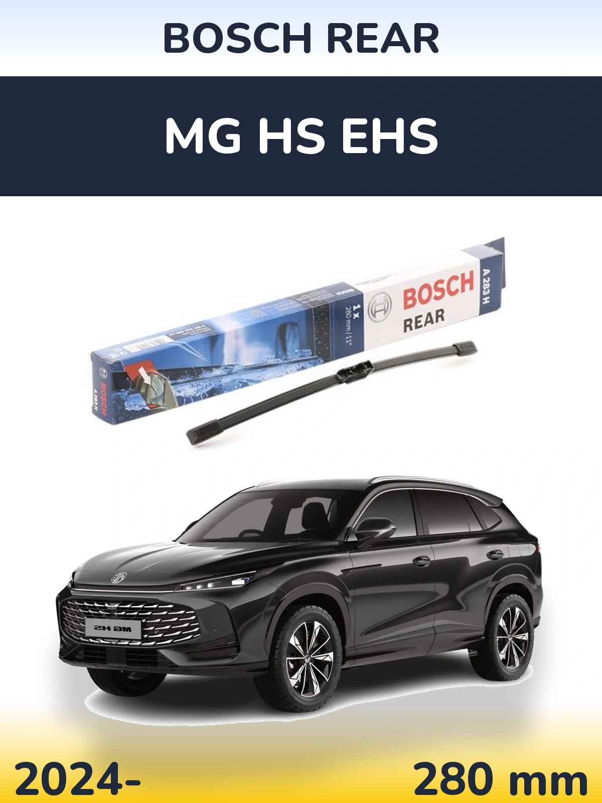 Torkarblad BOSCH Rear för MG HS eHS