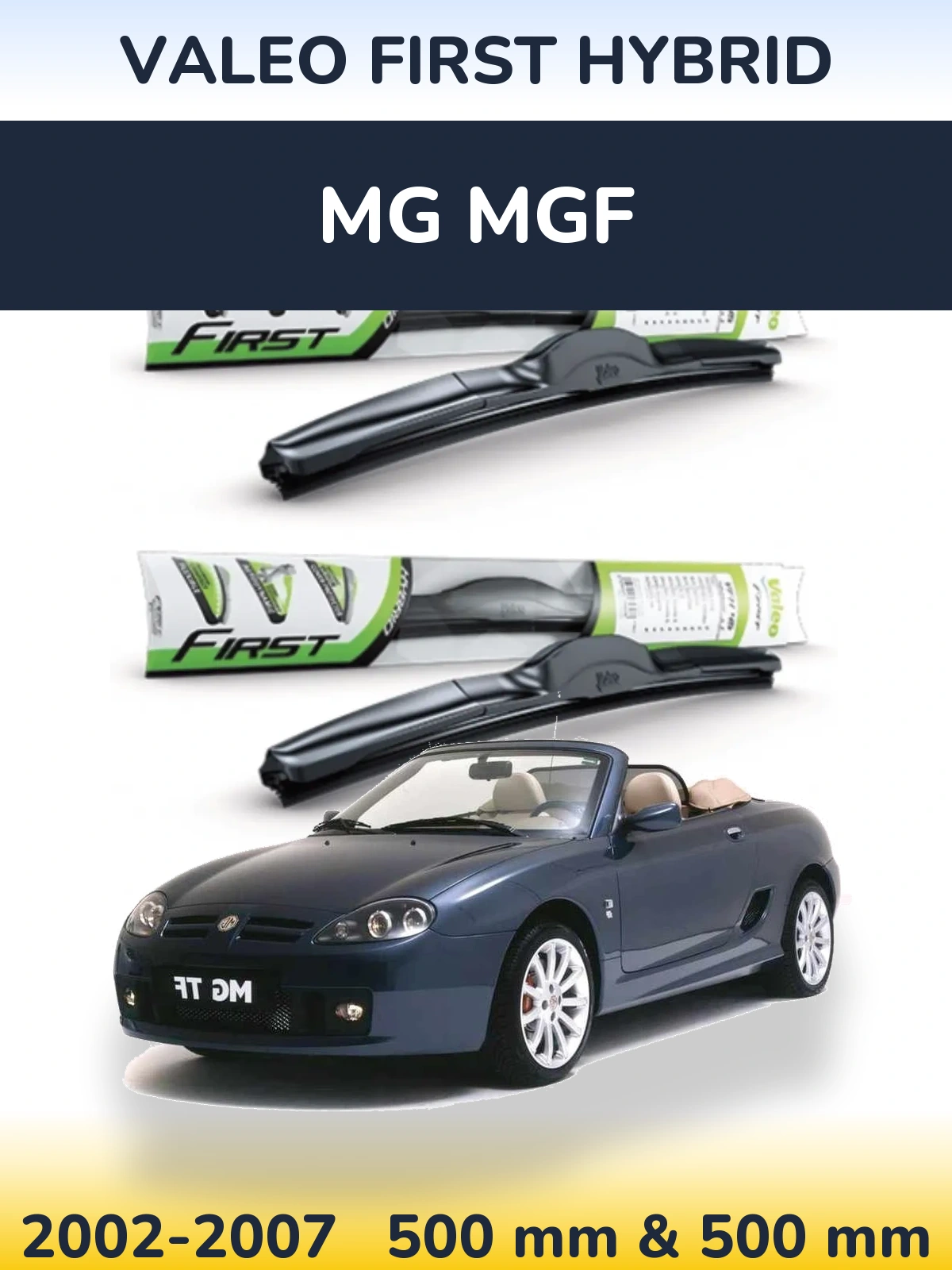 Torkarblad Valeo First Hybrid för MG MGF
