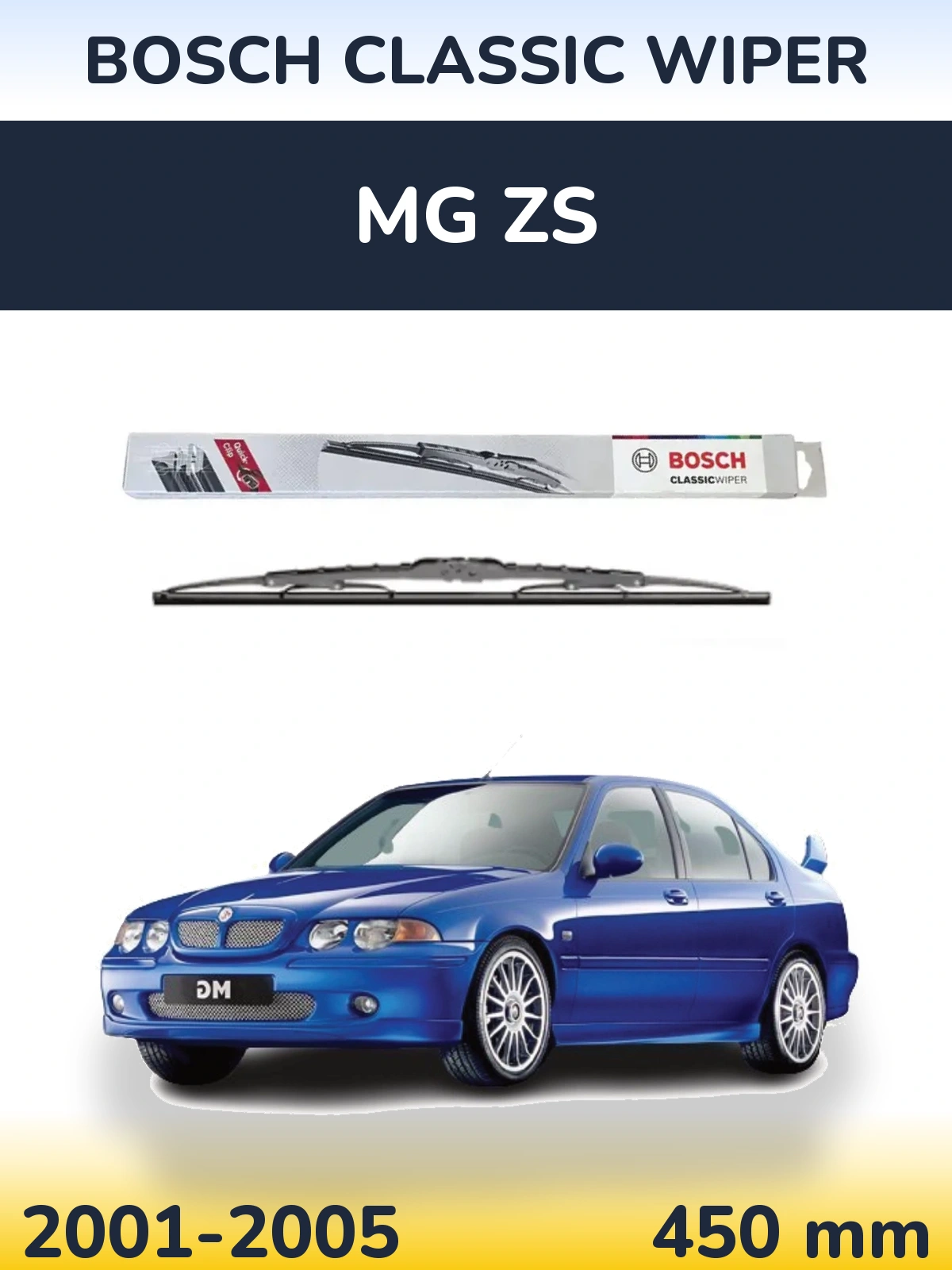 Torkarblad BOSCH Classic Wiper för MG ZS
