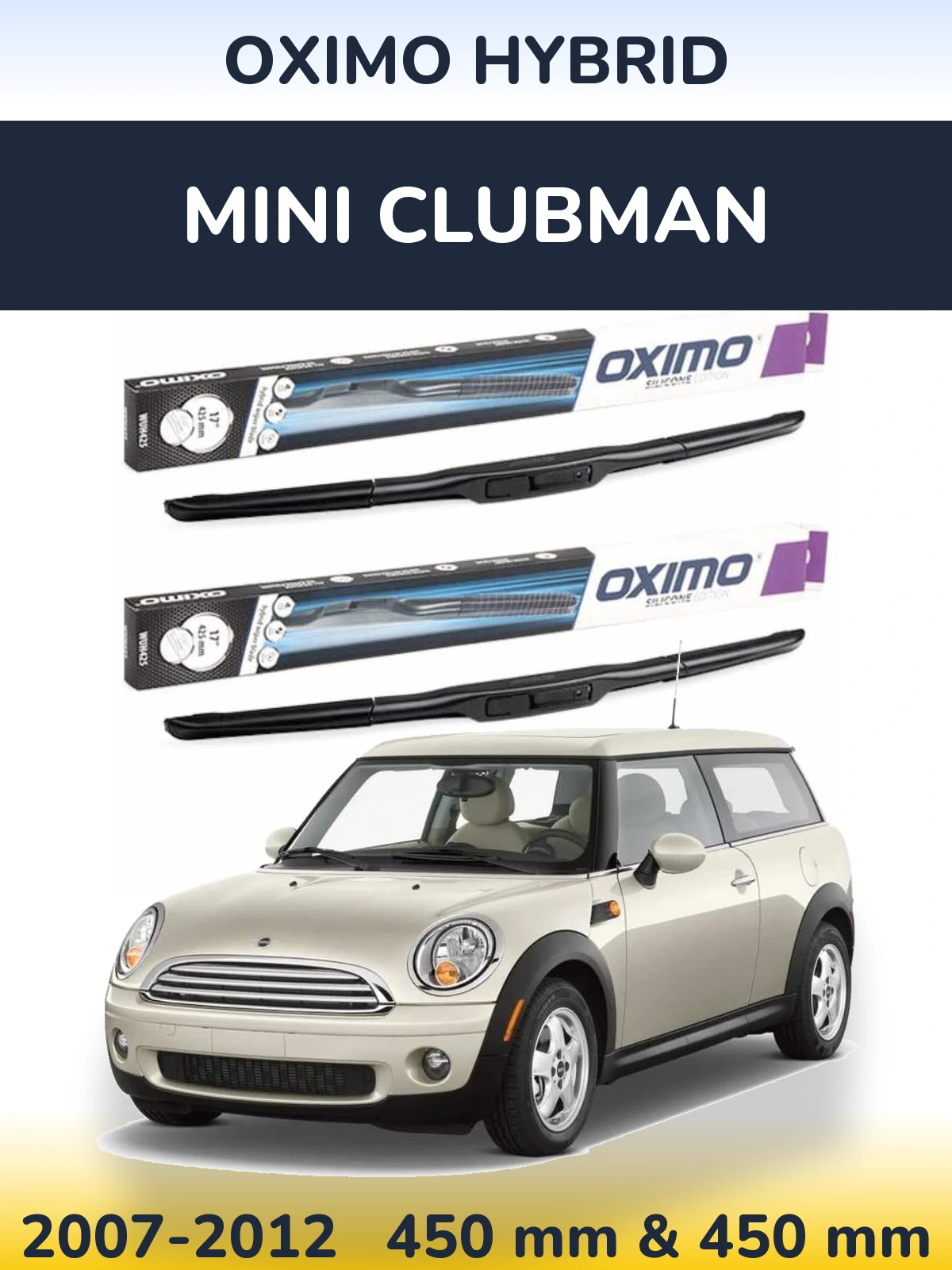 Torkarblad Oximo Hybrid för MINI Clubman