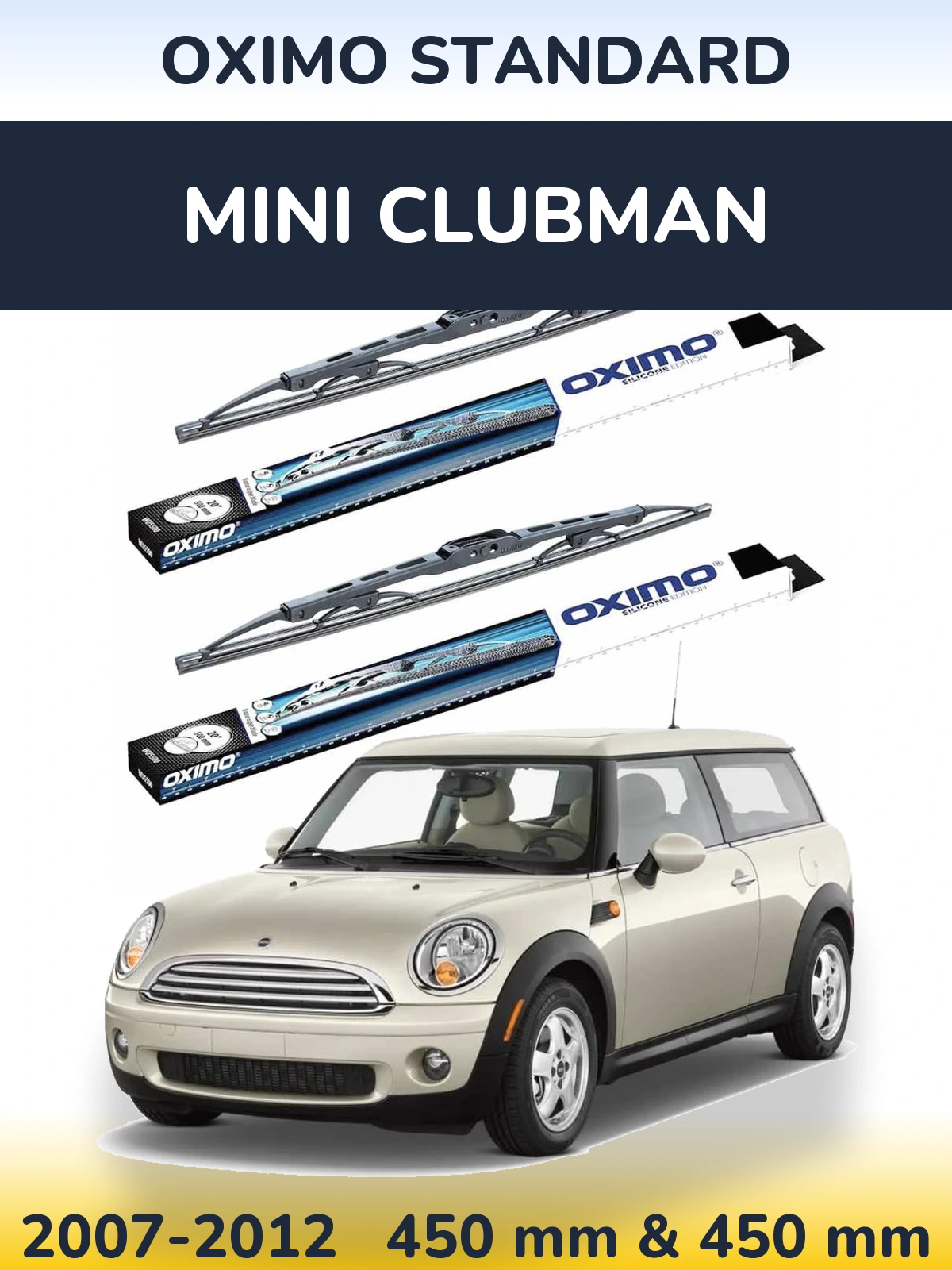 Torkarblad Oximo Standard för MINI Clubman