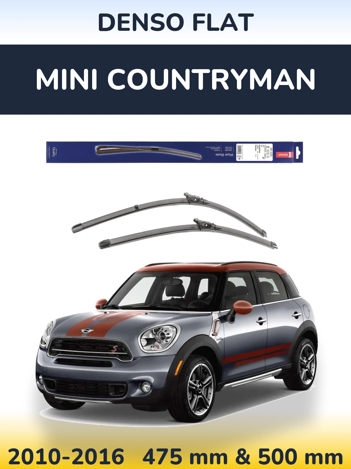 Torkarblad Denso Flat för MINI Countryman