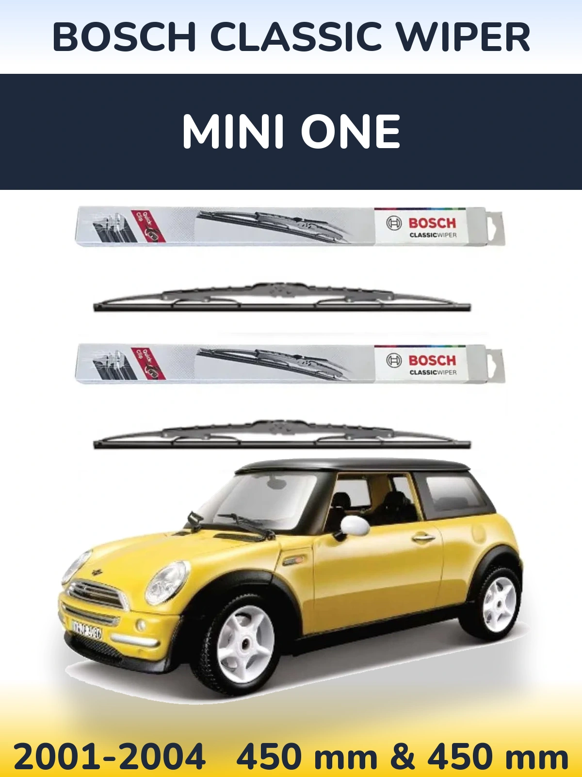 Torkarblad BOSCH Classic Wiper för MINI One