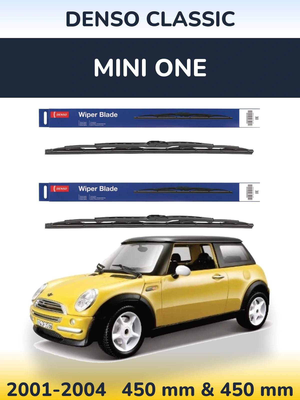 Torkarblad Denso Classic för MINI One