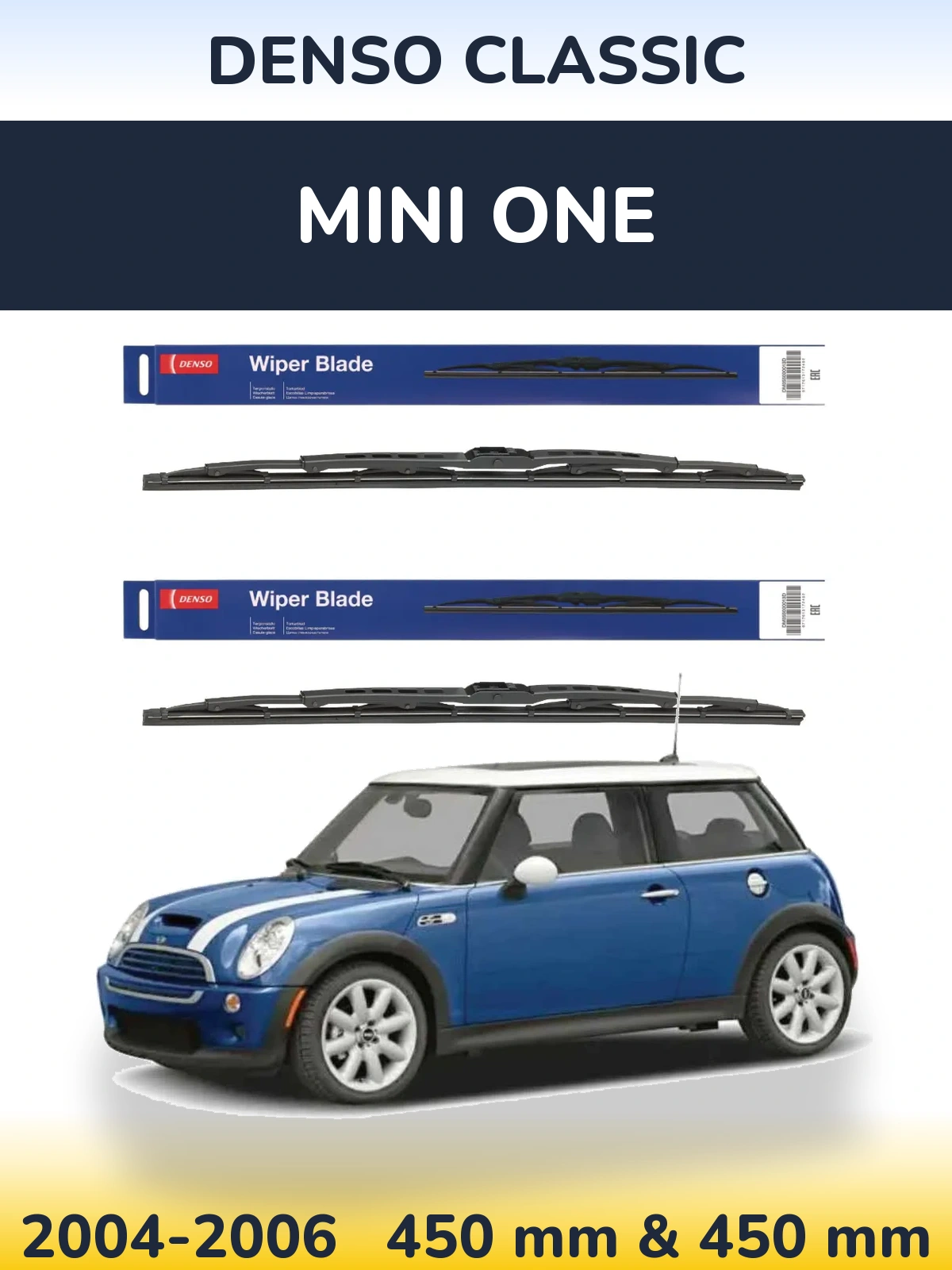 Torkarblad Denso Classic för MINI One