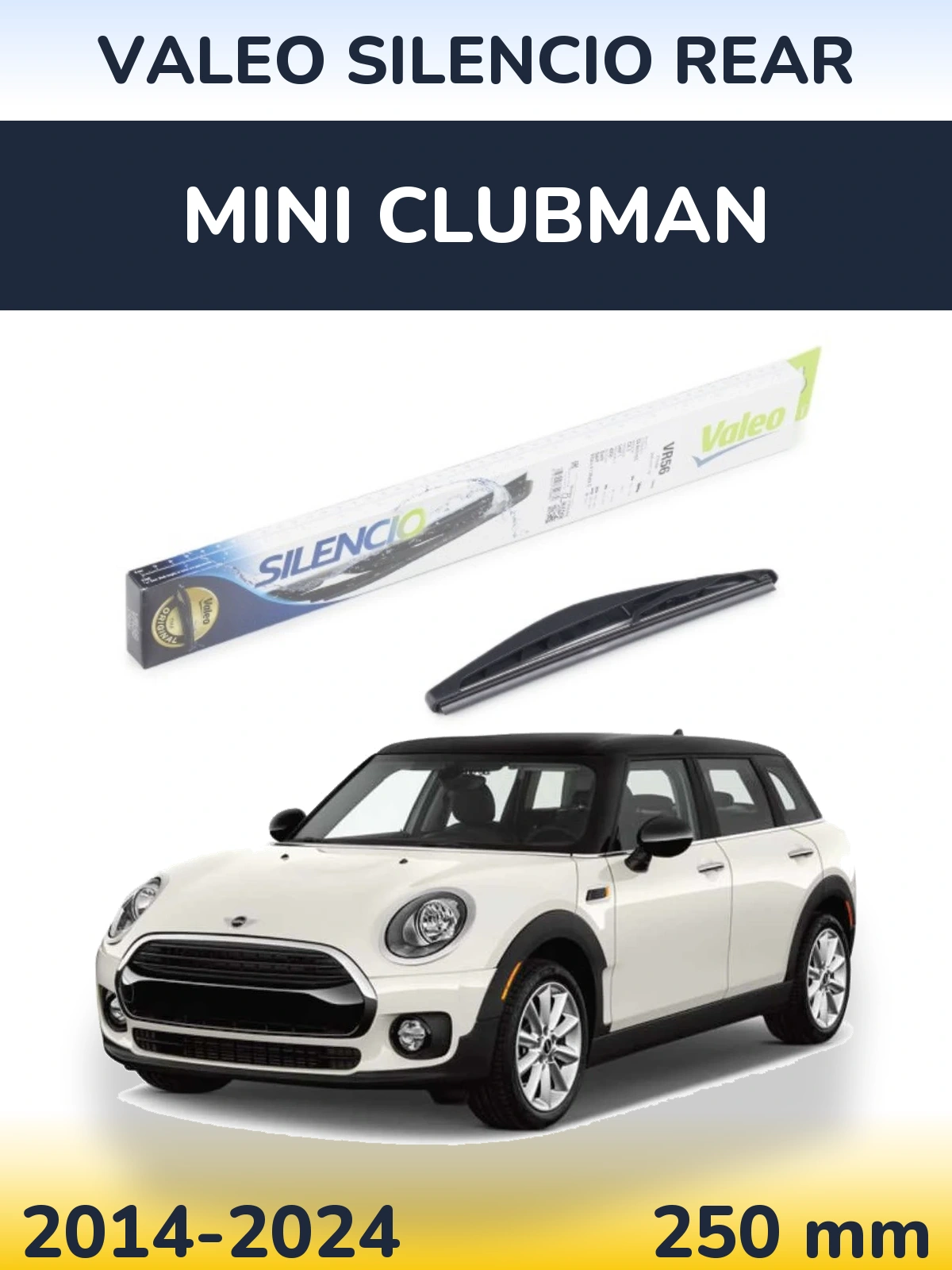 Torkarblad Valeo Silencio Rear för MINI Clubman