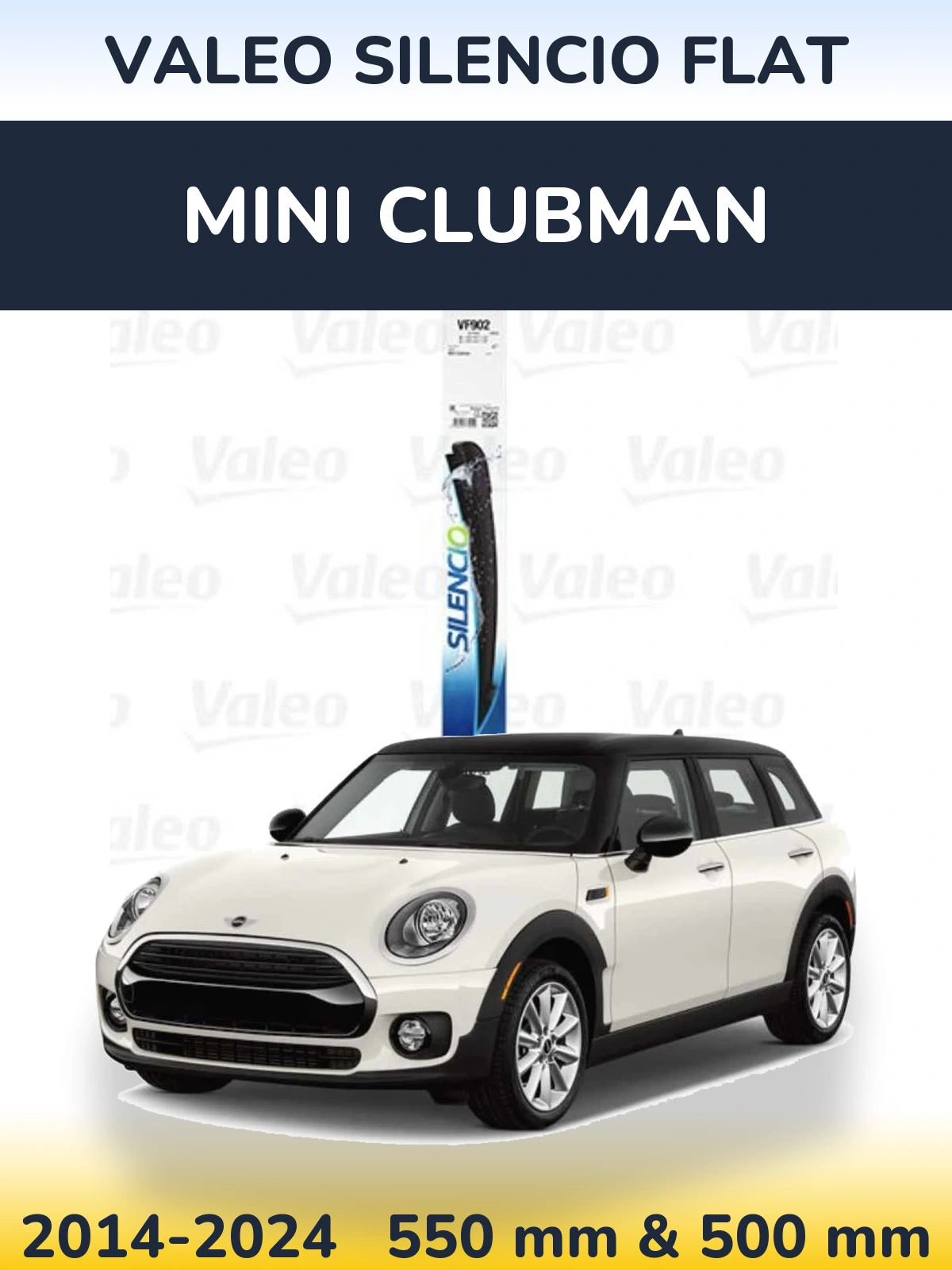 Torkarblad Valeo Silencio Flat för MINI Clubman