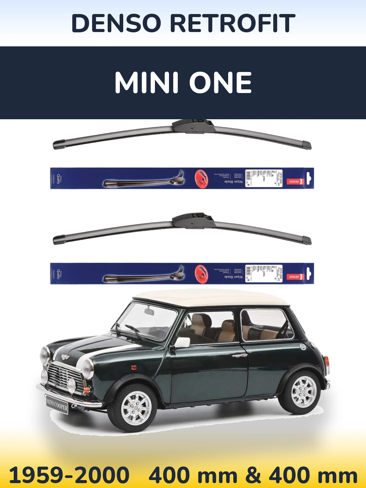 Torkarblad Denso Retrofit för MINI One