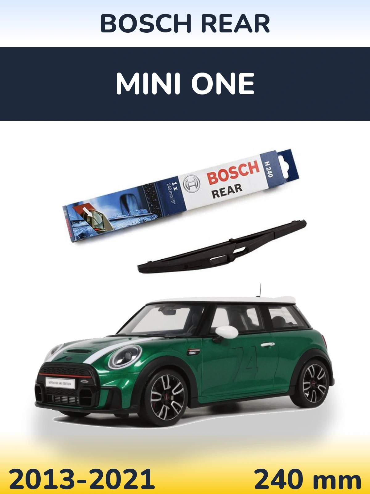 Torkarblad BOSCH Rear för MINI One