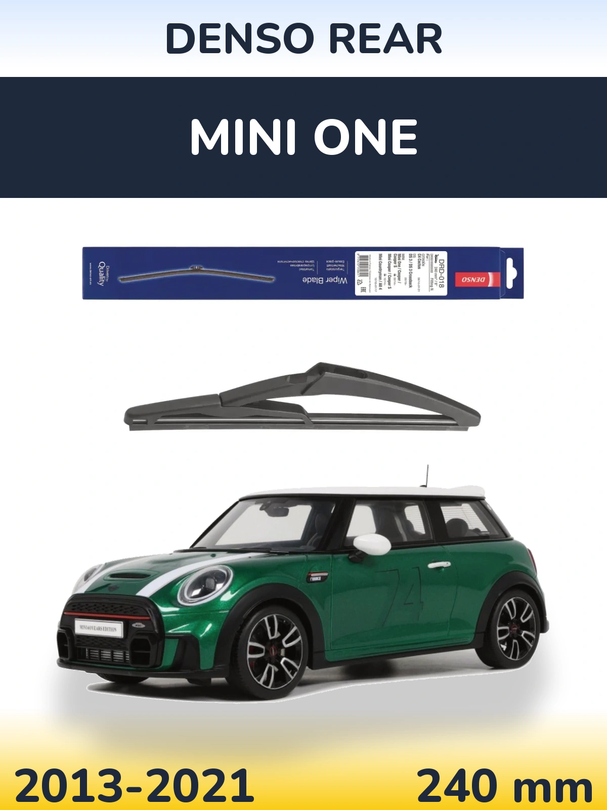 Torkarblad Denso Rear för MINI One