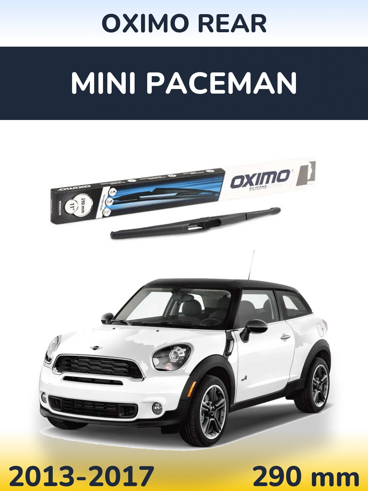 Задний дворник Oximo Rear 290 мм для MINI Paceman 2013-2017