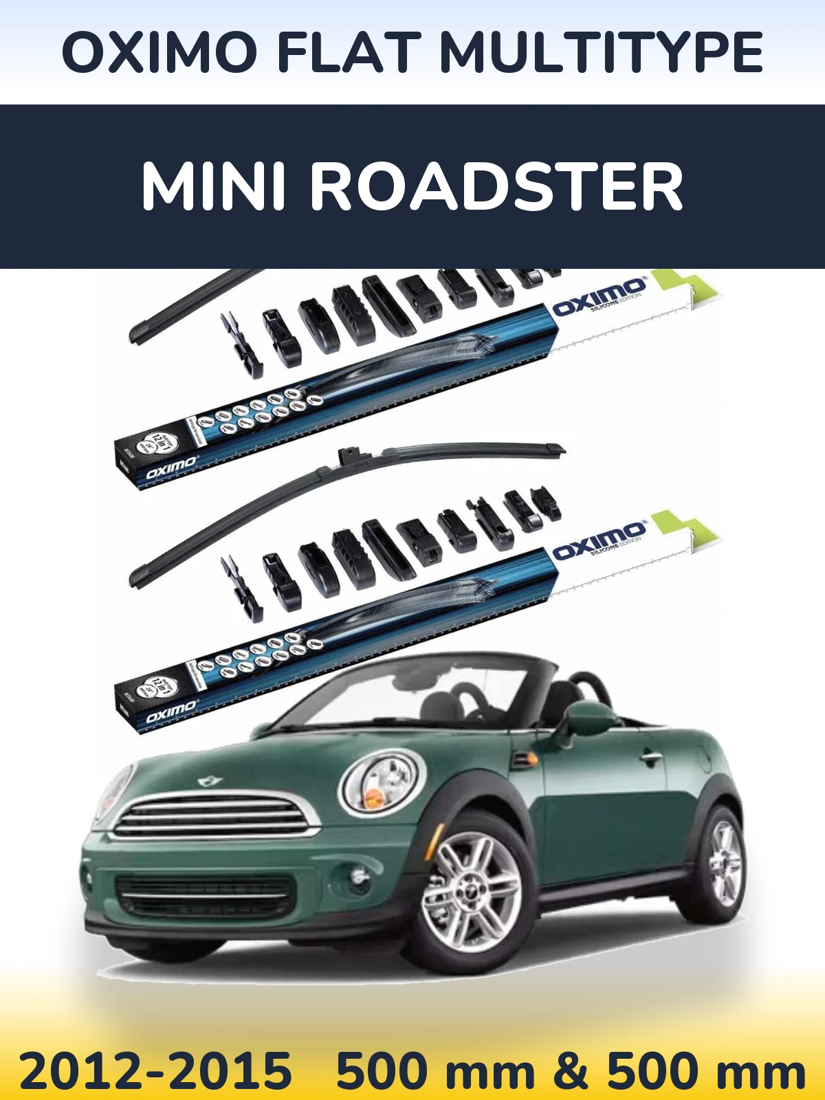 Torkarblad Oximo Flat MultiType för MINI Roadster