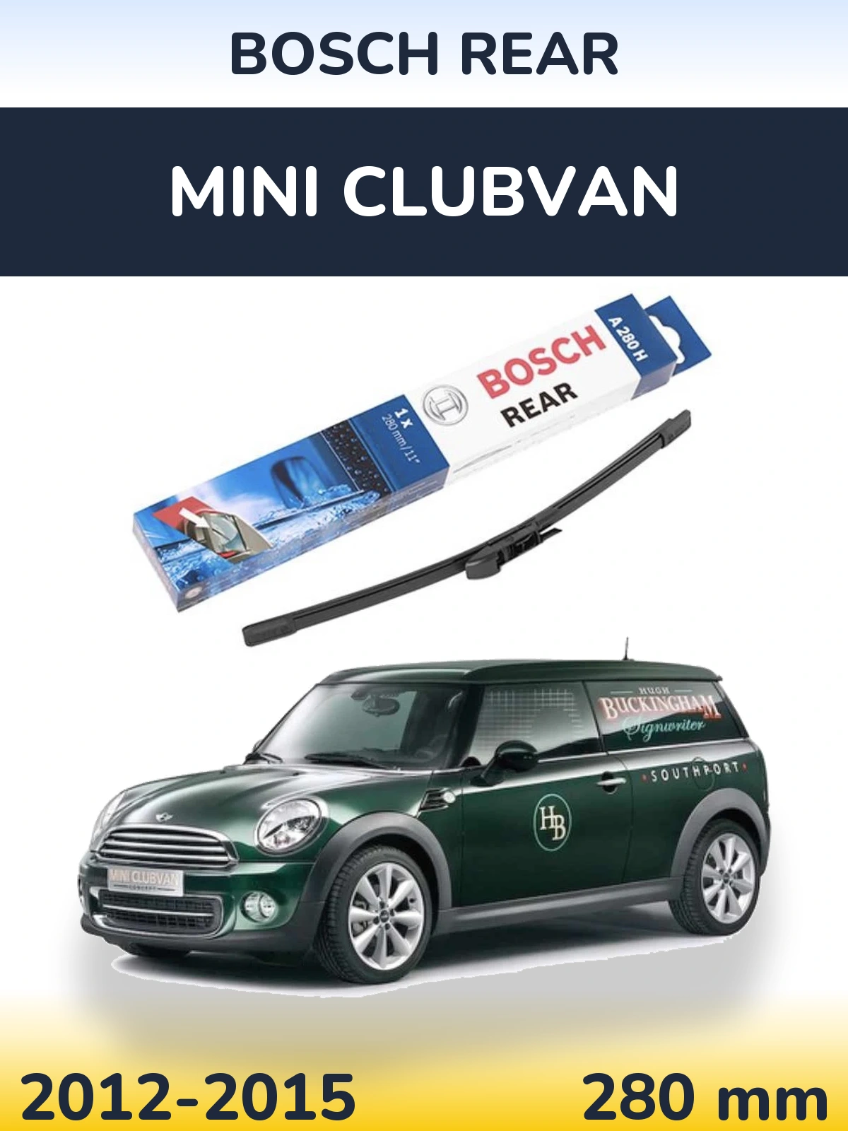 Torkarblad BOSCH Rear för MINI Clubvan