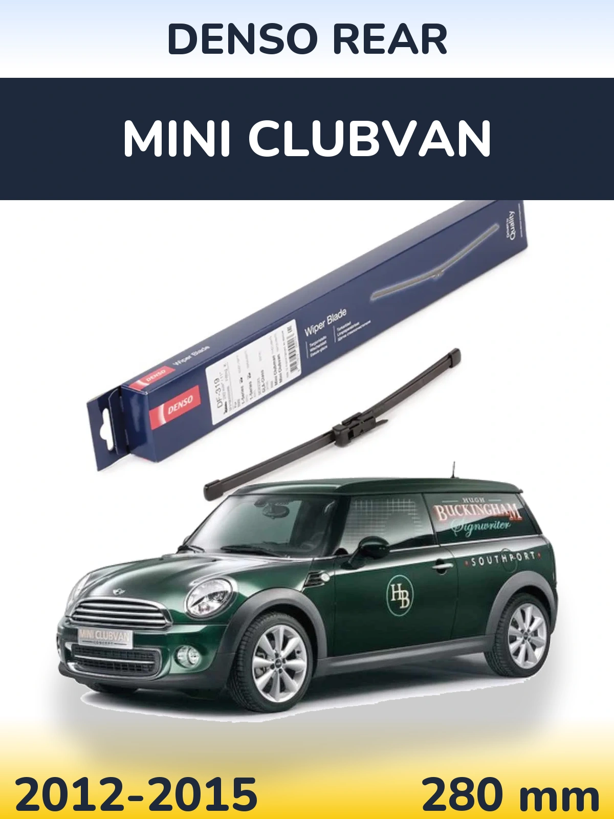 Torkarblad Denso Rear för MINI Clubvan